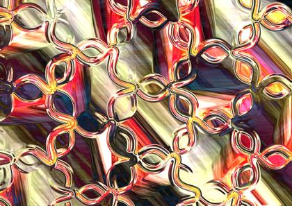 Glowing Floral Design