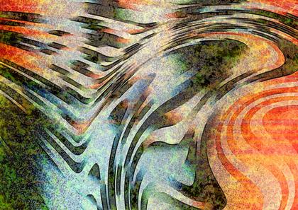 Wavy Lines Abstract