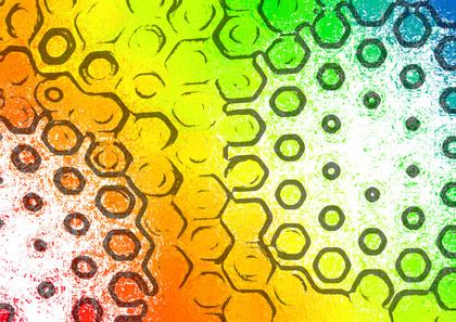 Hexagon Gradient Abstract