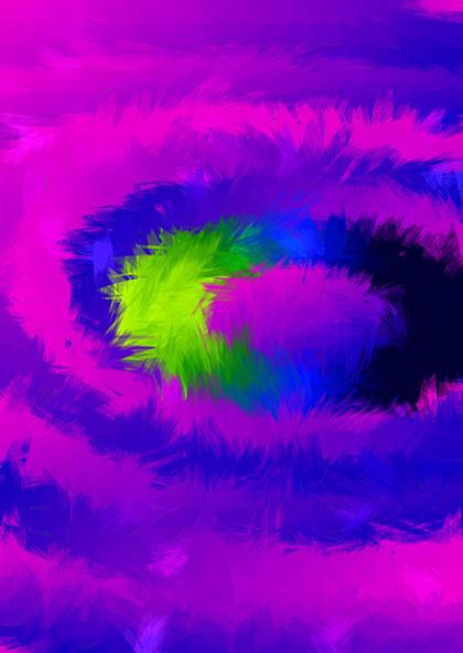 Abstract Burst of Color
