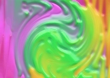 Swirling Colors Abstract