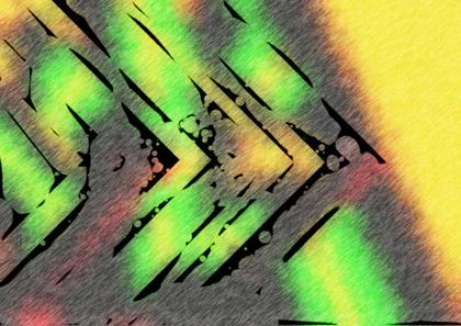 A Creative Collection: Abstract Grey Green and Yellow Design Inspirations