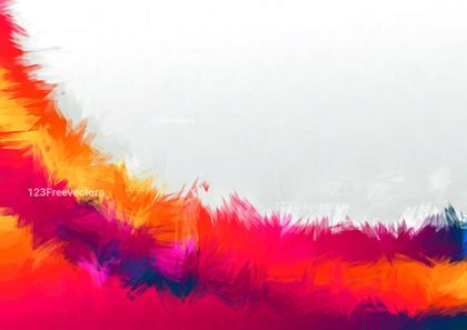Abstract Color Brushstrokes