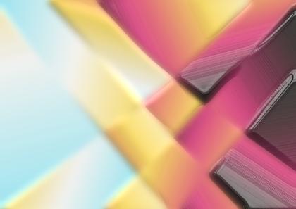 Free Download Abstract Geometric Shapes in Pink and Yellow
