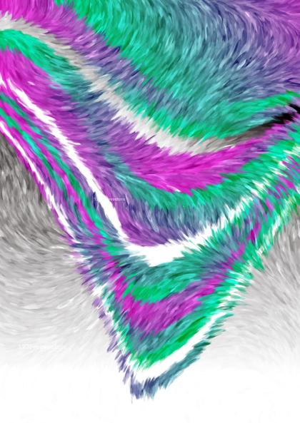 Feathered Color Swirl