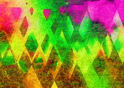 Abstract Diamond Pattern