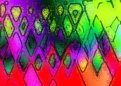 Abstract Diamond Pattern
