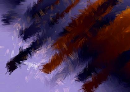 Abstract Brushstroke Composition
