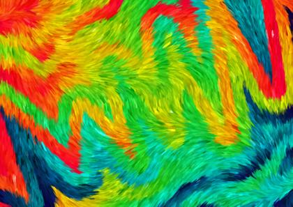 Swirling Colors Abstract