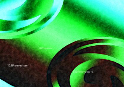 Abstract Watercolor Swirl