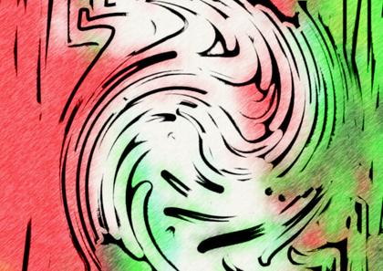Swirling Abstract Lines