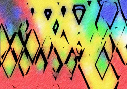 Abstract Diamond Shapes