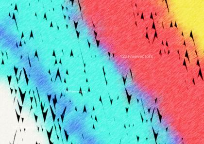 Colorful Abstract with Black Accents