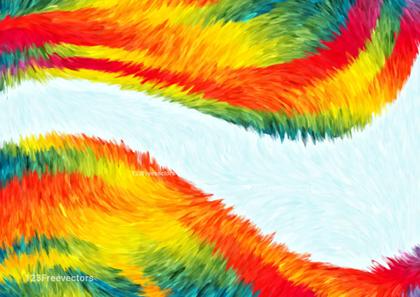 Colorful Furry Swirls