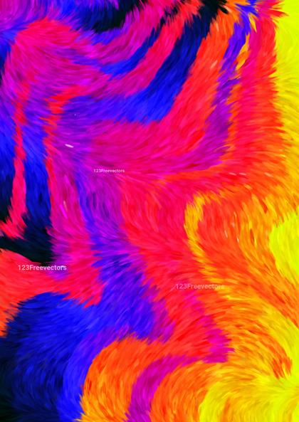 Colorful Swirls Abstract