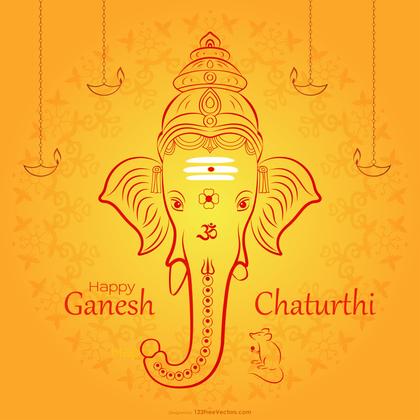 Ganesh Chaturthi Background