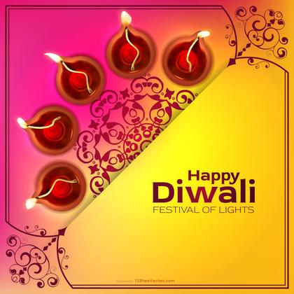 Happy Diwali Vector