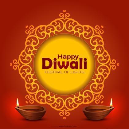 Diwali Background Vector