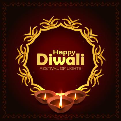 Diwali Diya Background Image