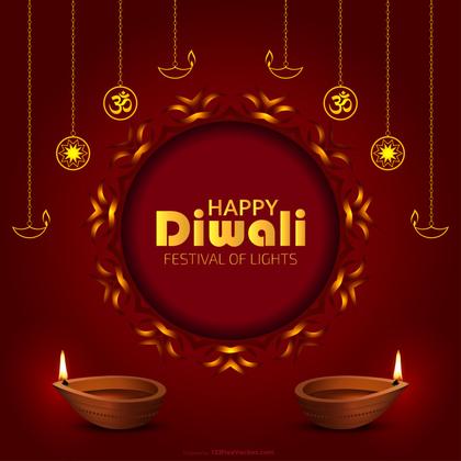 Diwali Background Illustration