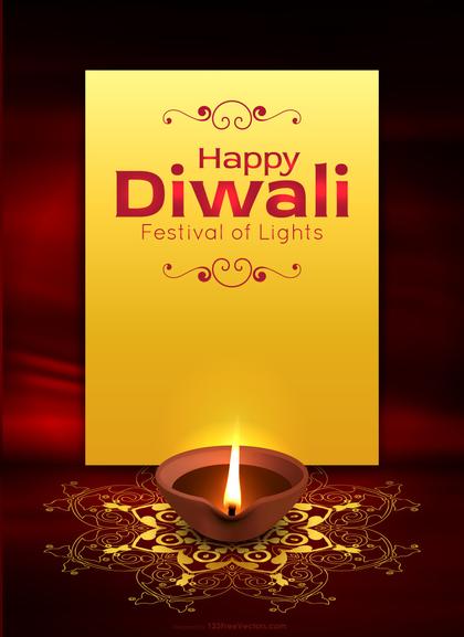 Diwali Background Template
