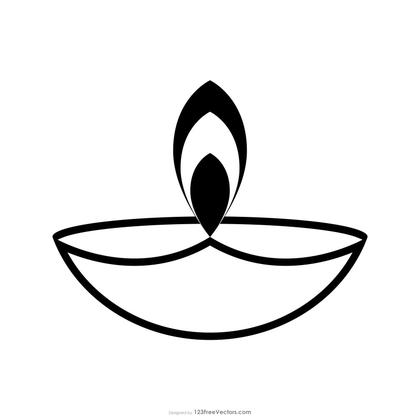 Oil Lamp Clip Art Image