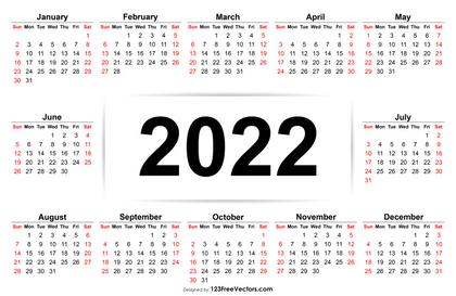 Calendar 2022 Template