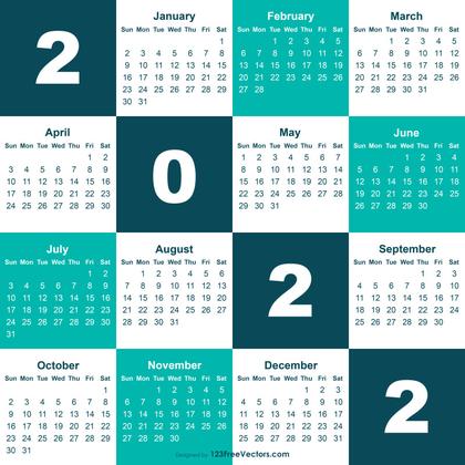 2022 Calendar Eps