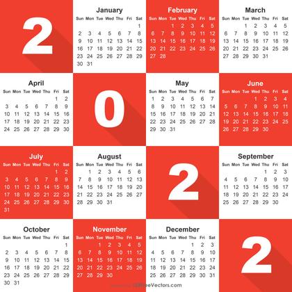 2022 Calendar Ai File