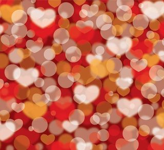 Abstract Valentines Defocus Background Vector Illustration Free
