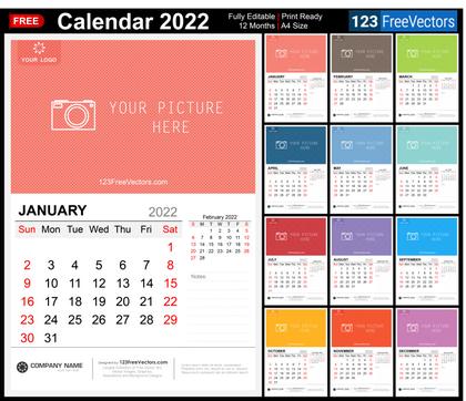 2022 Wall Calendar