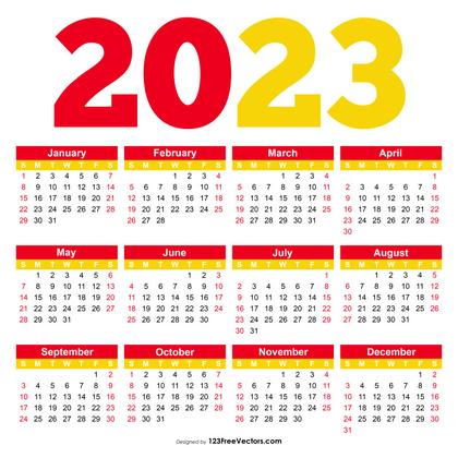 Printable Calendar 2023 PDF