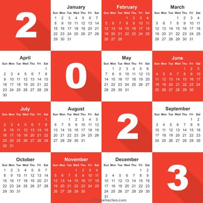 2023 Calendar Ai File