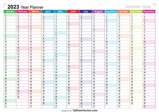 2023 Year Planner