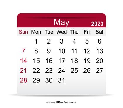 2023 May Calendar
