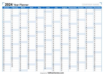 2024 Planner Calendar