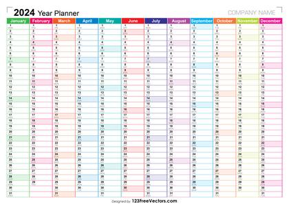 2024 Year Planner