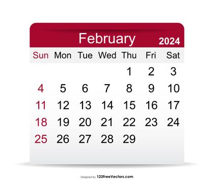 2024 February Calendar