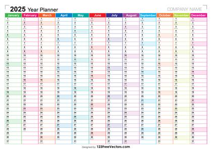 2025 Year Planner