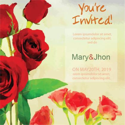 Artistically Curated Collection of Invite Vectors & Templates