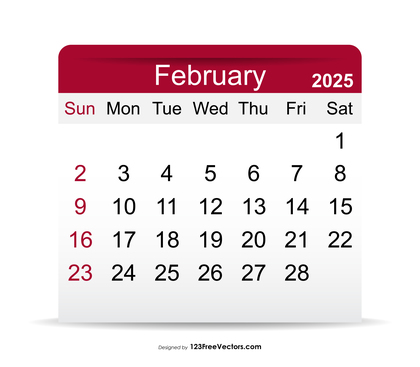 2025 February Calendar