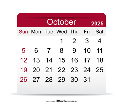 2025 October Calendar