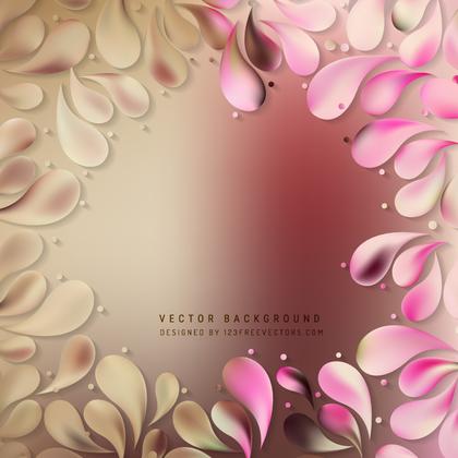 Abstract Arc-Drop Background Design