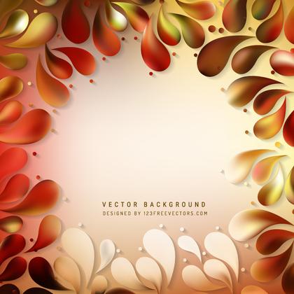 Ornamental Drops Background