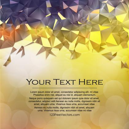 Polygon Triangle Background