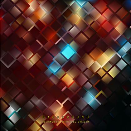 Dark Color Geometric Square Background