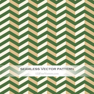 Green Vintage Chevron Background