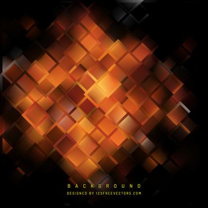 Fire Vector: An Abstract Fusion of Black Orange, and Fire