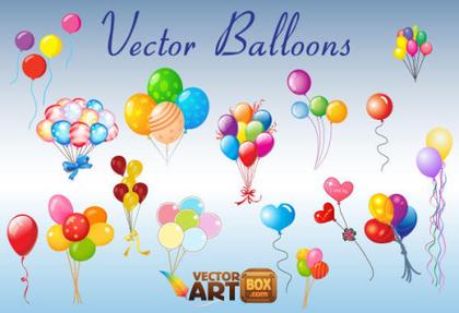 Balloons Clip Art