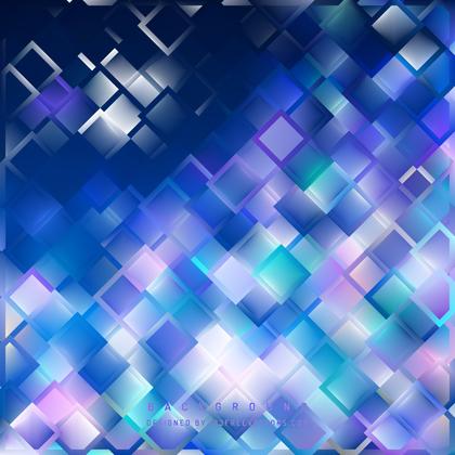 Blue Purple Geometric Square Background